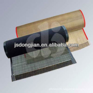 Dongjian Good Teflon coated costmesh conveyer belts,4*4mm